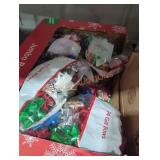 Box lot of Christmas bows Box lot of Christmas bows