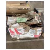 Lawn Dethatchers approx 8 items on skid lot