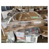 9- Gray Shutter Sets (14x55), Air Conditioner,