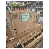 24" Bathroom Vanity, Bamboo Room Divider, Mirror