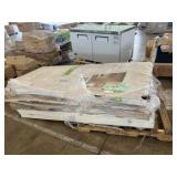 36in Knotty Pine Barn Door Kit, Railing Kit, 36in