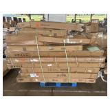 White King Poster Bed (both boxes), 28in White