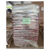 Bagged Red Mulch Skid Lot