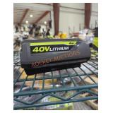 Ryobi 40v 4 ah battery