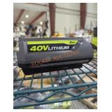 Ryobi 40v 4 ah battery