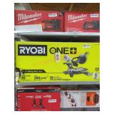 Ryobi 18v 7-1/4" Sliding Miter SAW