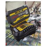DeWalt 20v/60v flex volt 9 ah battery and charger