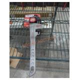 Milwaukee 14" aluminum pipe wrench