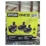 Ryobi 18v lithium high performance batteries