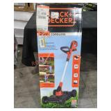 Black And Decker 20V 12" Compact Mower Trimmer