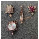 Funky Animal Brooches