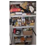Tool/Garage Cabinet Lot