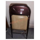 3 Vintage Folding Chairs