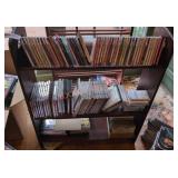 CD Shelving with Contents