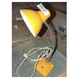 Yellow Metal Desk Lamp