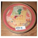Vintage Mom with Kids Round Tin