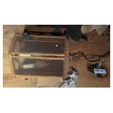 Gold Tone Pendant Light