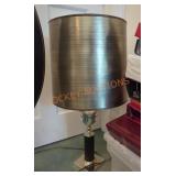 Silver Tone Lamp