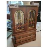 Wood Jewelry Armoire