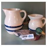 RRP Pottery Pitchers & Duck Statue