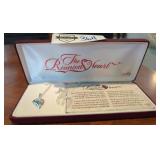 925 (Sterling) Stamped Reunion Heart Necklace
