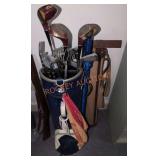 Vintage Golfclub Set & Golfbags