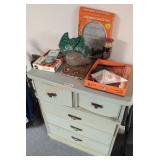 Wood Dresser L 32 1/2" W 17" H 40"