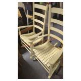 Pair of Painted Wood Rocking Chairs