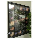 "Civil Ware Flags" Poster