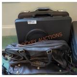Two Briefcases & Leather Bag
