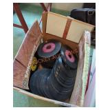Vintage Records Box Lot