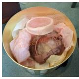 2 Dainty Vintage Hats