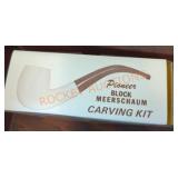 Vintage Pioneer Pipe Carving Kit