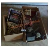 Oil Lamps, Trinkets & More Box Lot