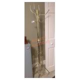Gold Tone Coat Tree