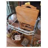 Walker, Folding Trays, Etc Lot