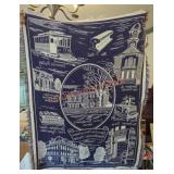 Danville, PA Woven Tapestry Blanket