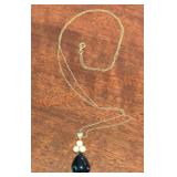 14k Stamped Necklace