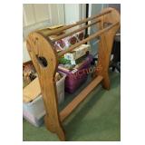 Wooden Blanket Rack