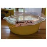 Pyrex Small Yellow Casserole Dish