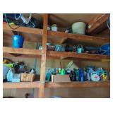 Large Garage Shelving Lot