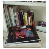Music Book Shelf Lot
