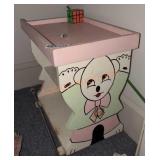 Wooden Bear Side Table
