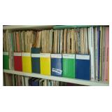 Sheet Music Shelf Lot