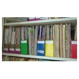 Sheet Music Shelf Lot