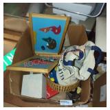 Misc Toy & Household Box Lot