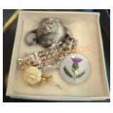 Vintage Brooches & Bracelet