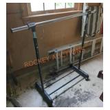 Rolling Clothing Rack