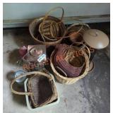 Basket & Bird Feeder Lot