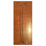 "925" (Sterling) Stamped Chain Necklaces